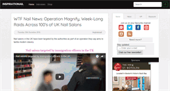 Desktop Screenshot of inspirationail.com